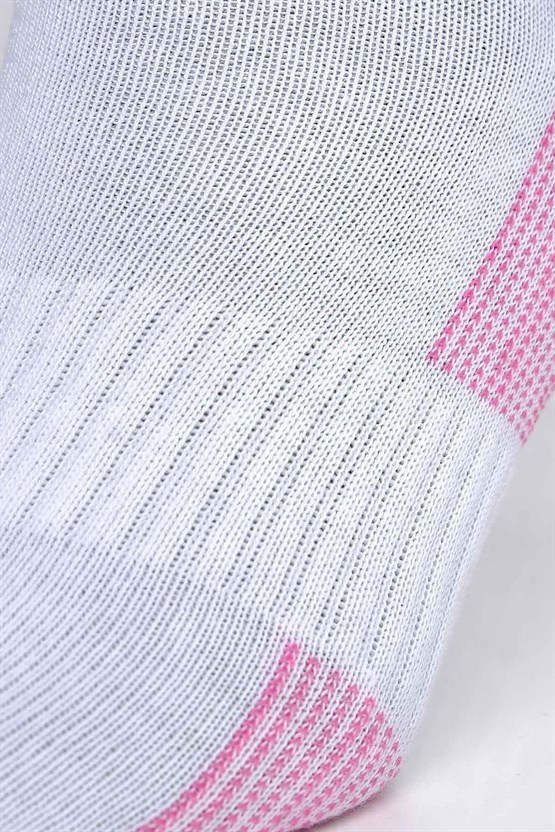 Mısırlı Unisex Coolmax 2 Çift Özel Paketli Kısa Konç Çorap Beyaz