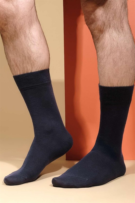 Aytuğ Erkek Pamuklu Tekli Soket Çorap Jean