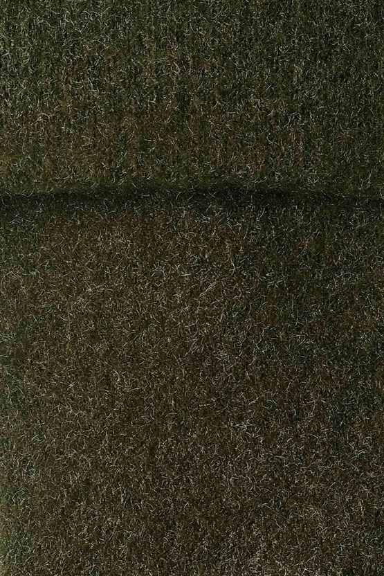 Aytuğ Kadın Soft Peluş Kışlık Tekli Soket Çorap Haki