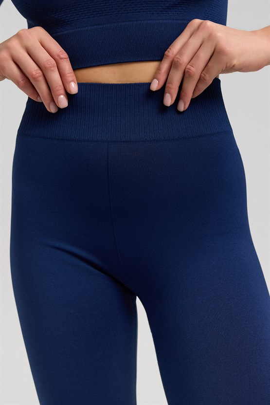 Cinzia Seamless Tayt Lacivert