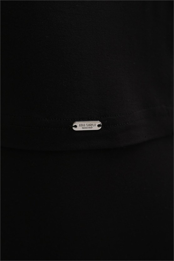 Mısırlı BAMBU ZEUS LUXURY Regular Fit Basic Atlet Siyah