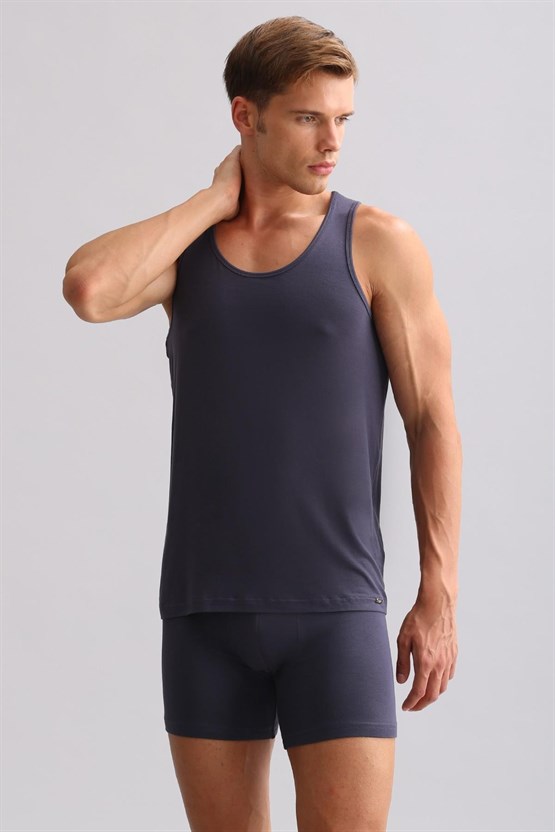 Mısırlı BAMBU ZEUS LUXURY Regular Fit Basic Atlet Antrasit