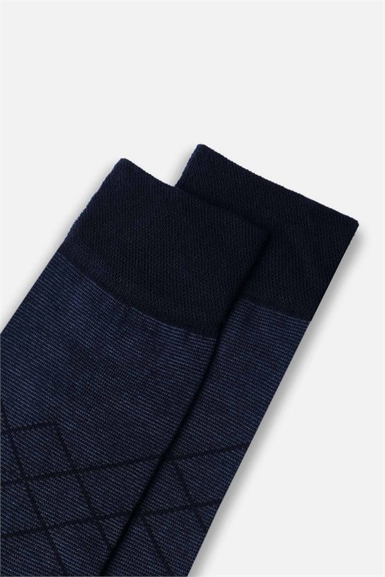 Mısırlı Cotton Erkek Soket Çorabı Çok Renkli