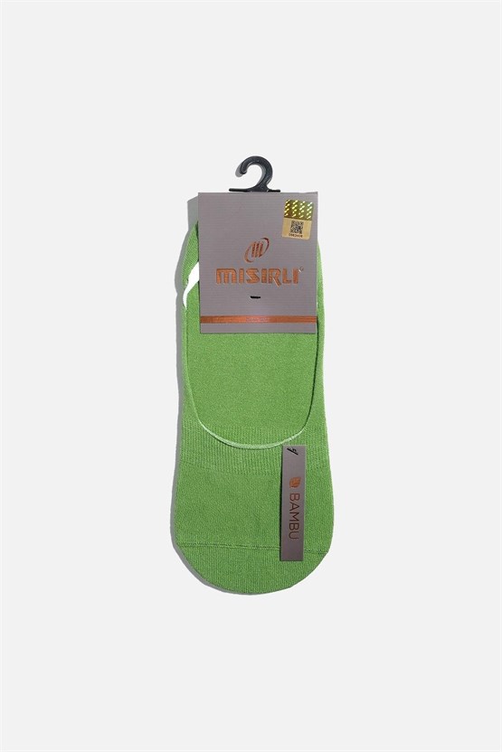Mısırlı Erkek Bambu Tekli Yazlık Babet Çorap Yeşil