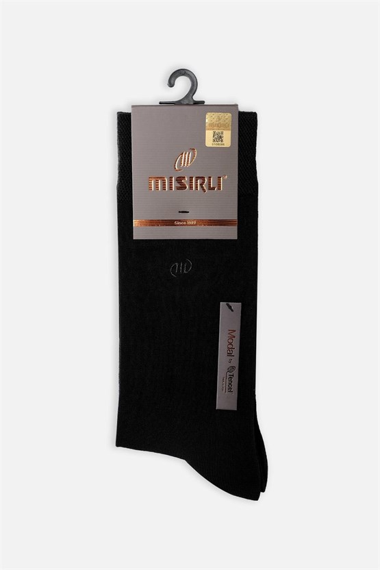 Mısırlı Erkek Modal Tekli Soket Çorap Siyah
