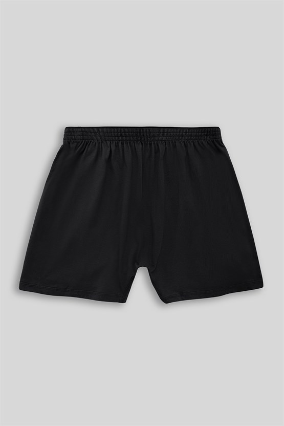 Mısırlı Erkek Pamuklu Ares Boxer Siyah