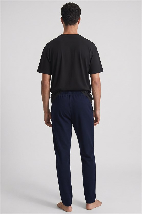 Mısırlı Erkek Beli Lastikli Jogger Lacivert