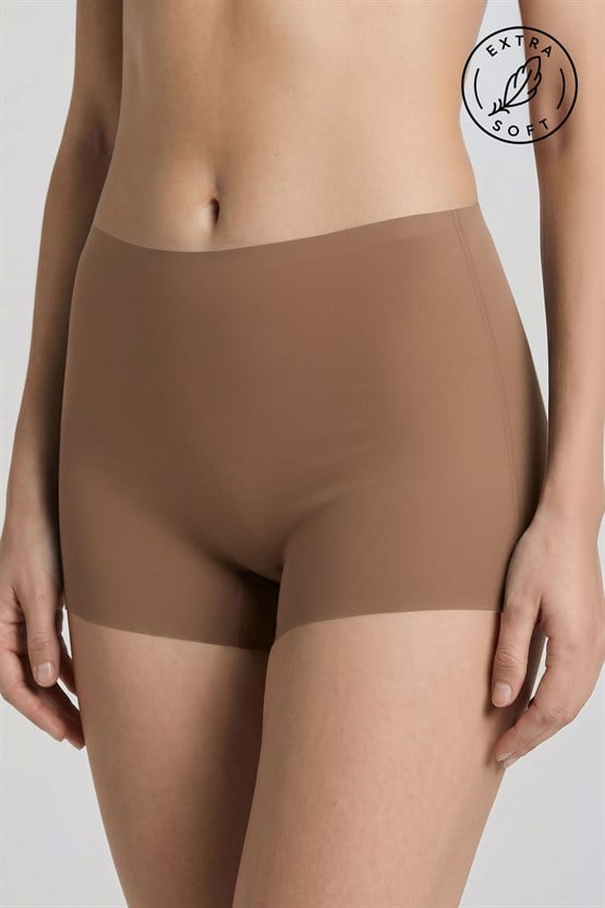 Mısırlı Lazer Kesim Shorty Koyu Ten