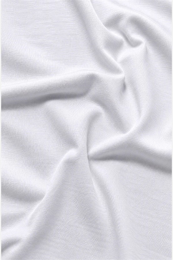 Mısırlı ORGANIC Pamuklu HERCULES Slim Fit Üçlü Fanila Beyaz