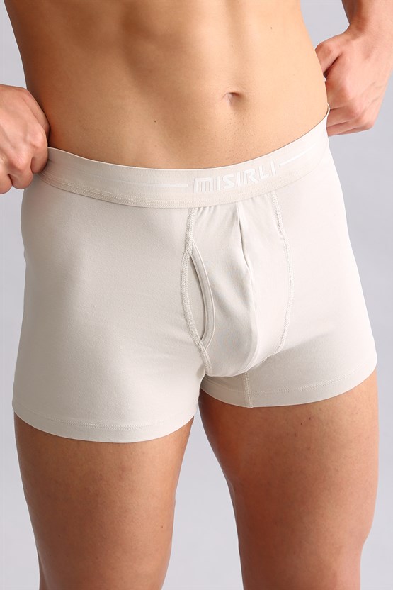 Mısırlı ORGANIC Pamuklu SPARTACUS PLUS PERFORMANCE Boxer Toprak Bej