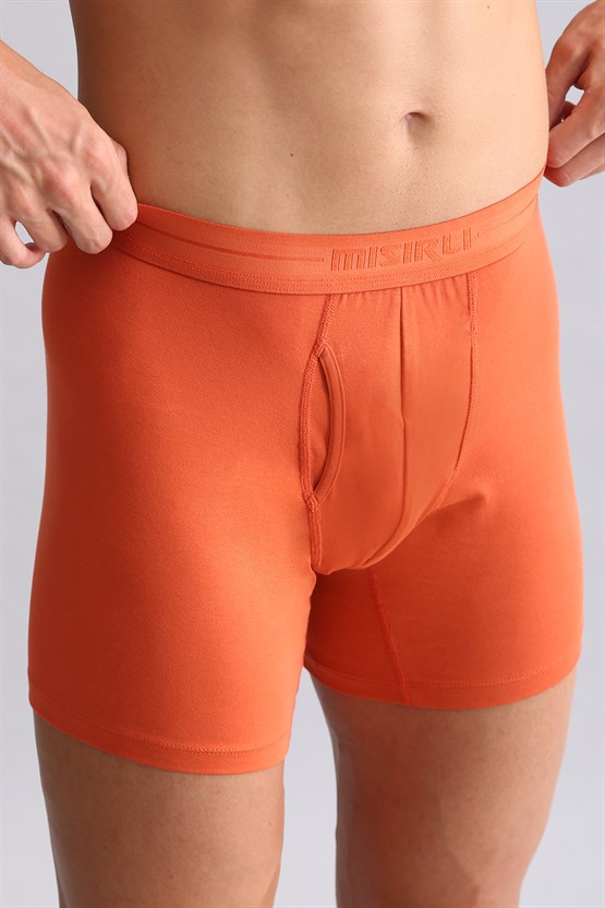 Mısırlı ORGANIC Pamuklu SPARTACUS PLUS PERFORMANCE Long Boxer Pas Kırmızı