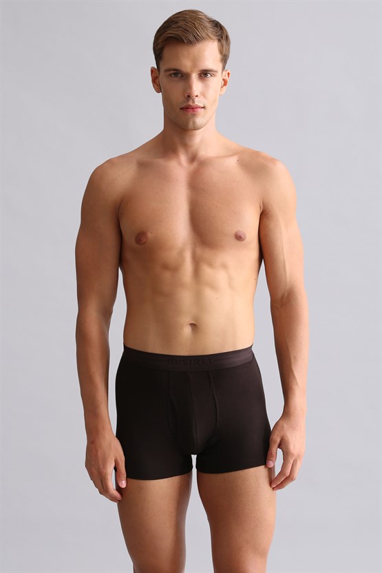 Mısırlı ORGANIC Pamuklu SPARTACUS PLUS PERFORMANCE Boxer Kahverengi