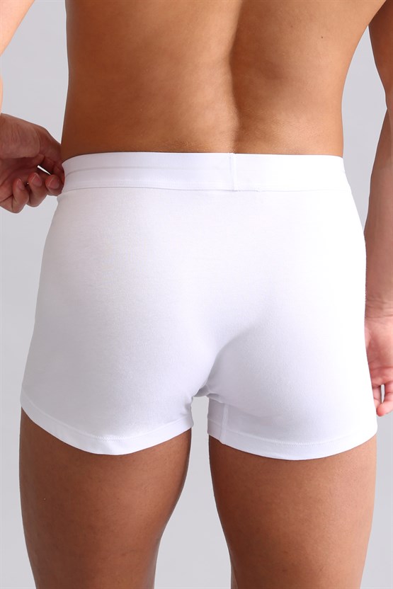 Mısırlı ORGANIC Pamuklu SPARTACUS PLUS PERFORMANCE Boxer Beyaz