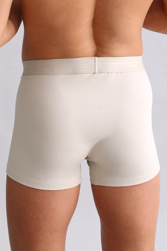 Mısırlı ORGANIC Pamuklu SPARTACUS PLUS PERFORMANCE Boxer Toprak Bej