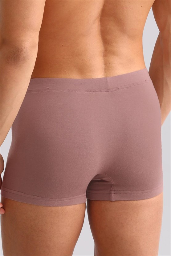 Mısırlı ORGANIC Pamuklu ZEUS LUXURY Regular Fit Metal Armalı Boxer Lavender