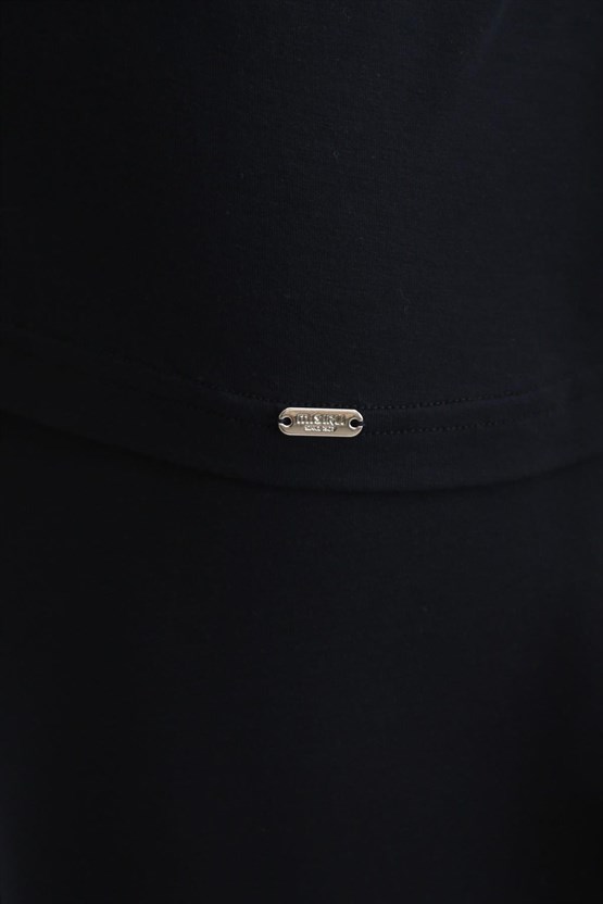 Mısırlı ORGANIC Pamuklu ZEUS LUXURY Regular Fit V Yaka Sporcu Atlet / T-Shirt Lacivert