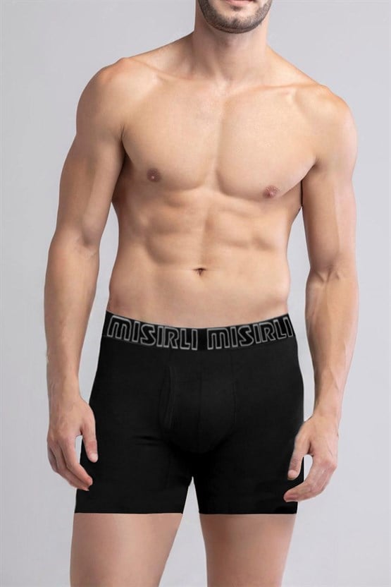 Mısırlı SPARTACUS PERFORMANCE Pamuklu Long Boxer Siyah