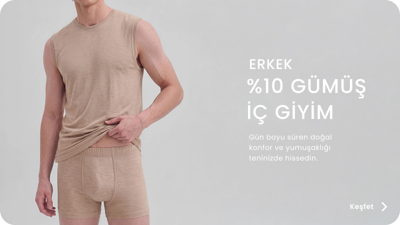%10 GÜMÜŞ İÇ GİYİM