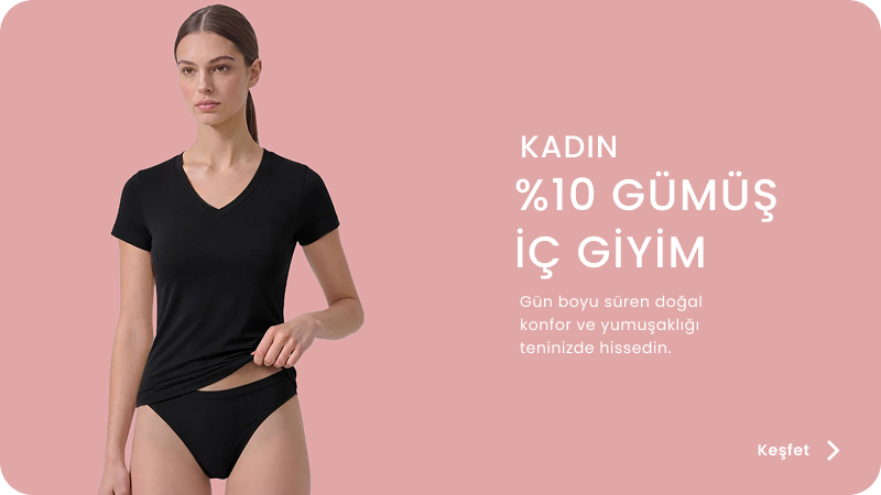%10 GÜMÜŞ İÇ GİYİM