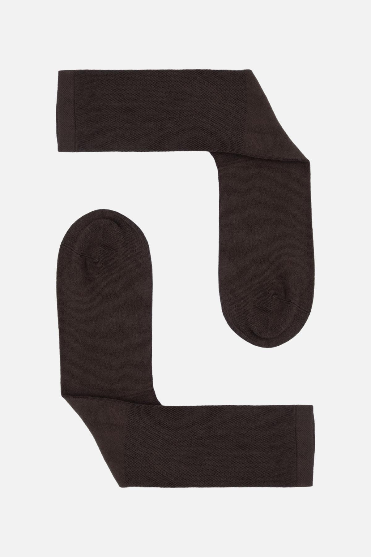 Aytug Men Bamboo Brown Socket Health Socks – A-51000-K