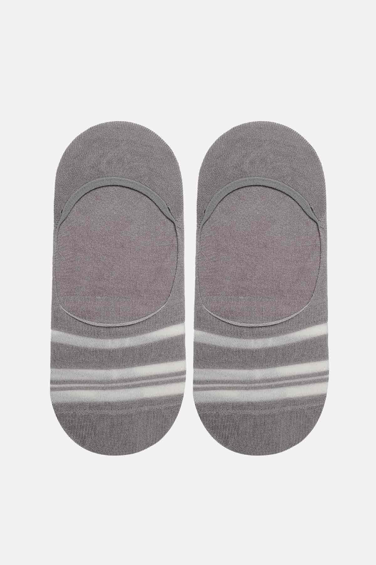 Aytuğ Kadın Modal Tekli Gri Babet Çorap A 33301 G