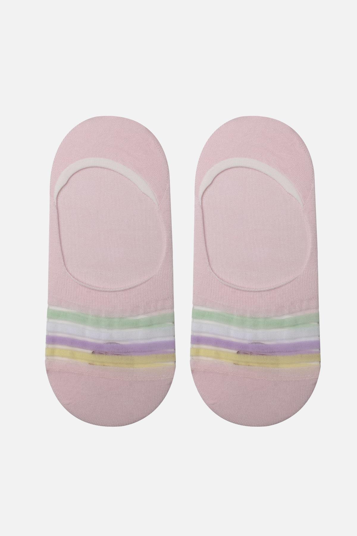 Aytuğ Kadın Modal Tekli Pembe Babet Çorap A 33308 P