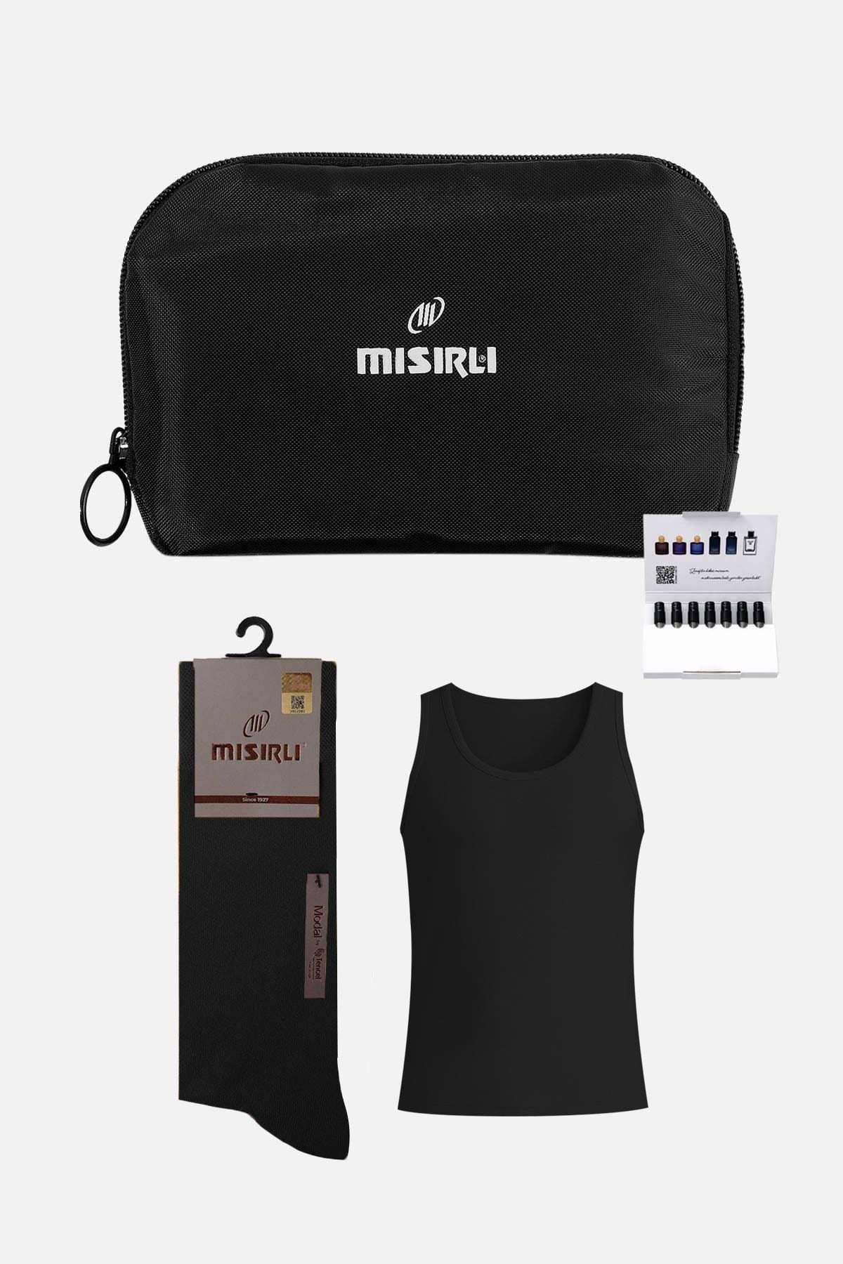 Erkek Siyah Atlet Hediye Paketi