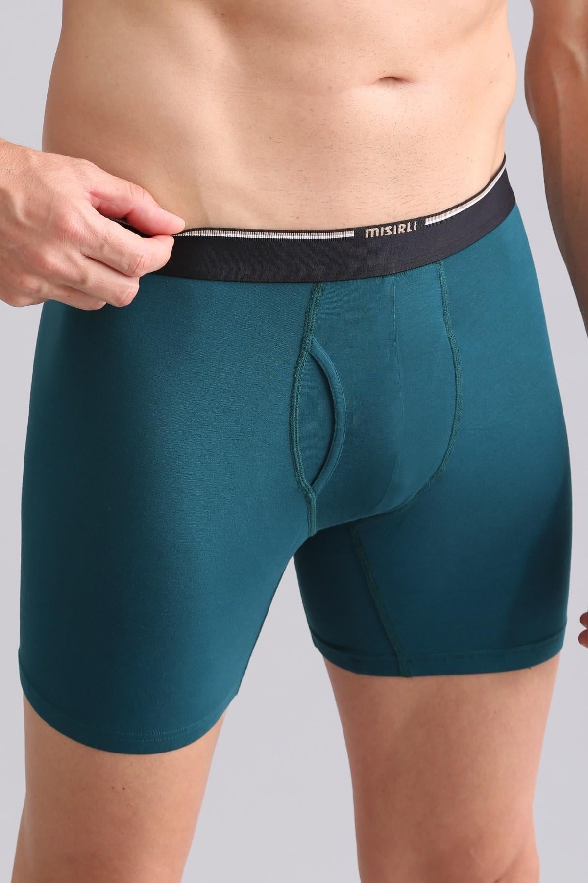 Mısırlı BAMBU SPARTACUS PERFORMANCE Long Boxer Fit Green