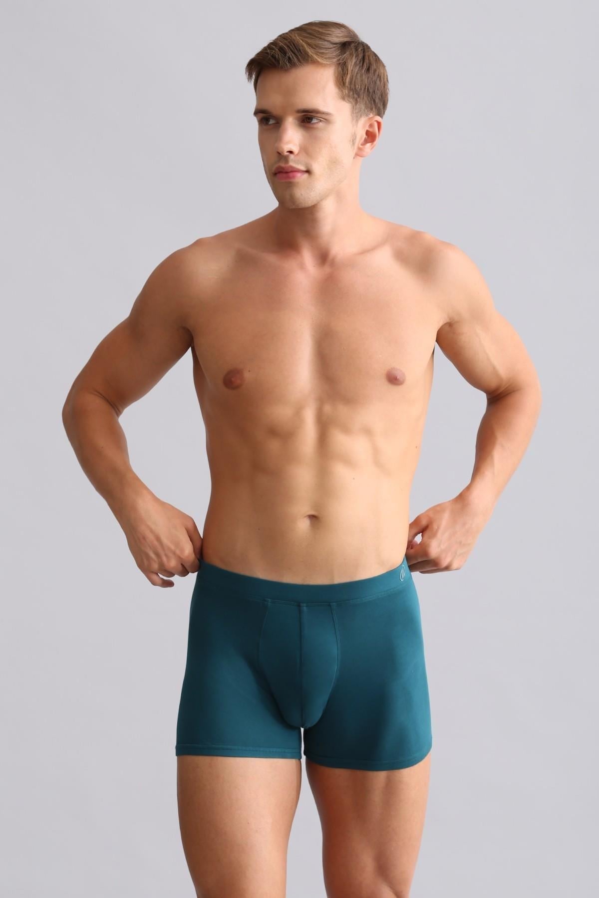 Mısırlı BAMBU ZEUS Regular Fit Boxer Fit Green