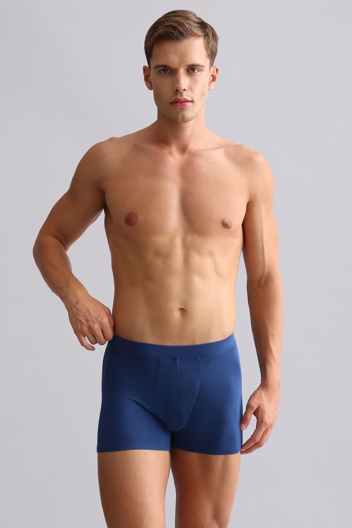 Mısırlı BAMBU ZEUS Regular Fit Boxer Gece Mavisi