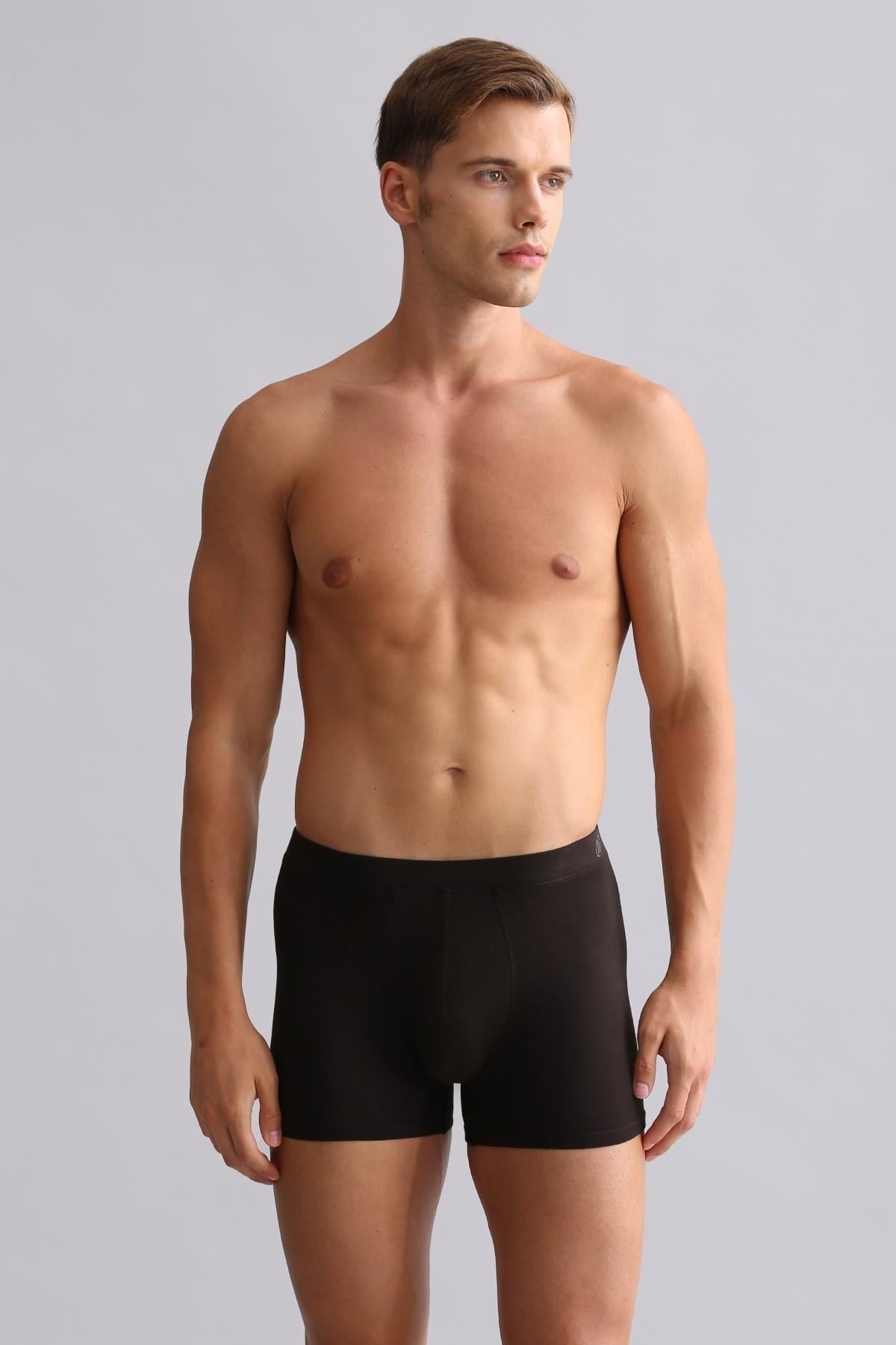 Mısırlı BAMBU ZEUS Regular Fit Boxer Kahverengi