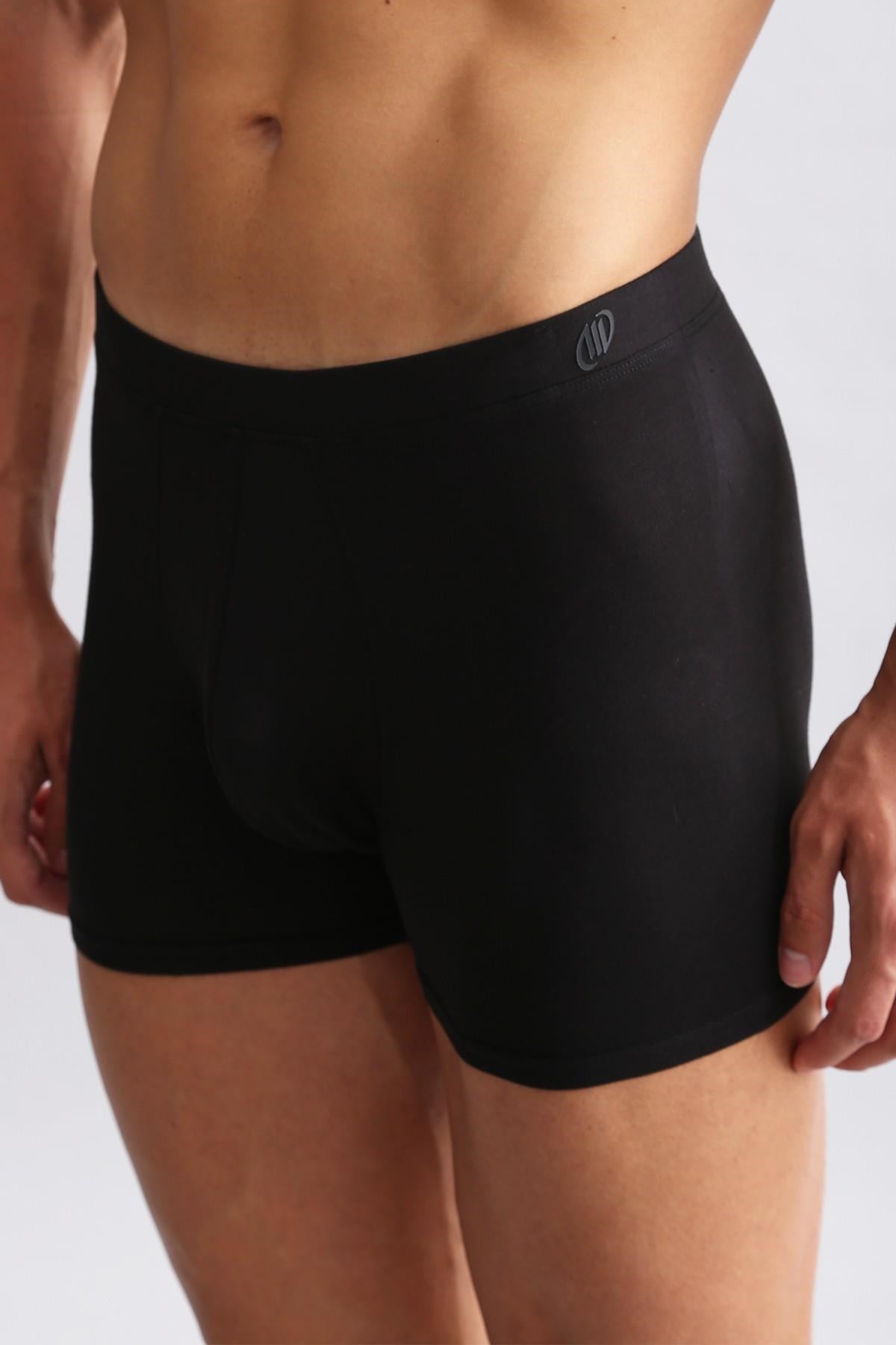 Mısırlı BAMBU ZEUS Regular Fit Boxer Siyah