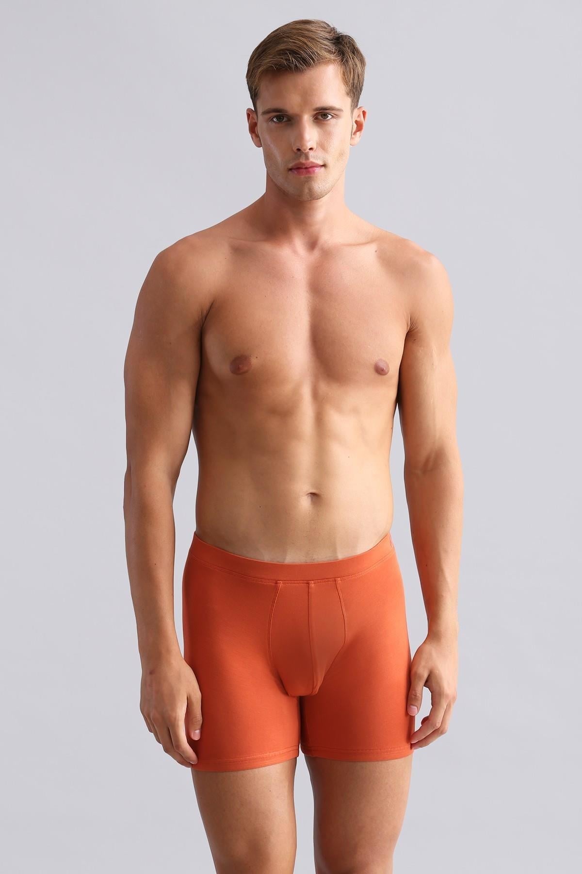 Mısırlı BAMBU ZEUS Regular Fit Long Boxer Pas Kırmızı