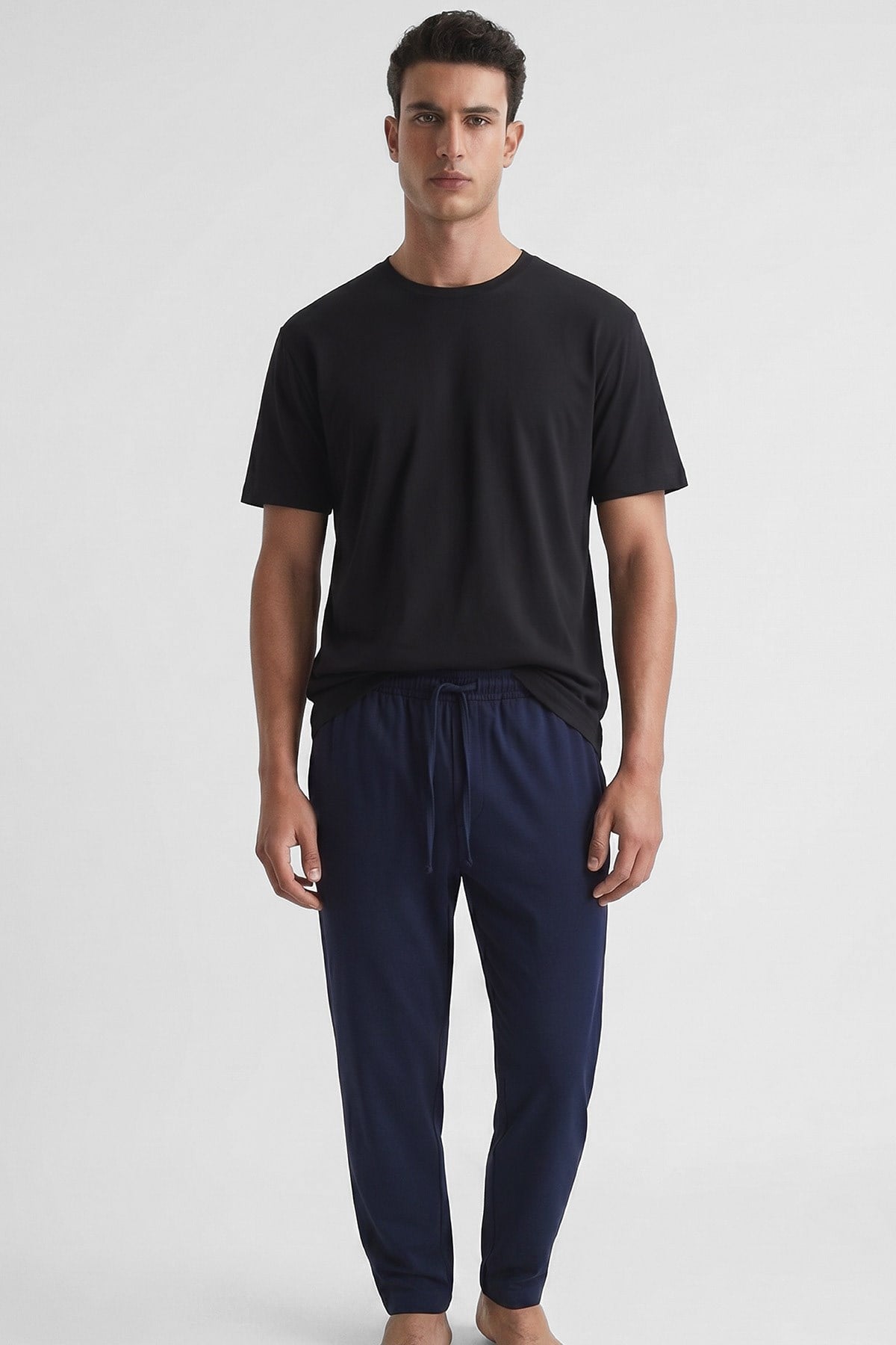 Mısırlı Erkek Beli Lastikli Jogger Lacivert