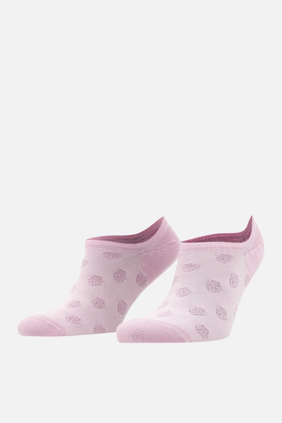 Mısırlı Kadın Bambu Tekli Yazlık No Show Çorap Açık Pembe