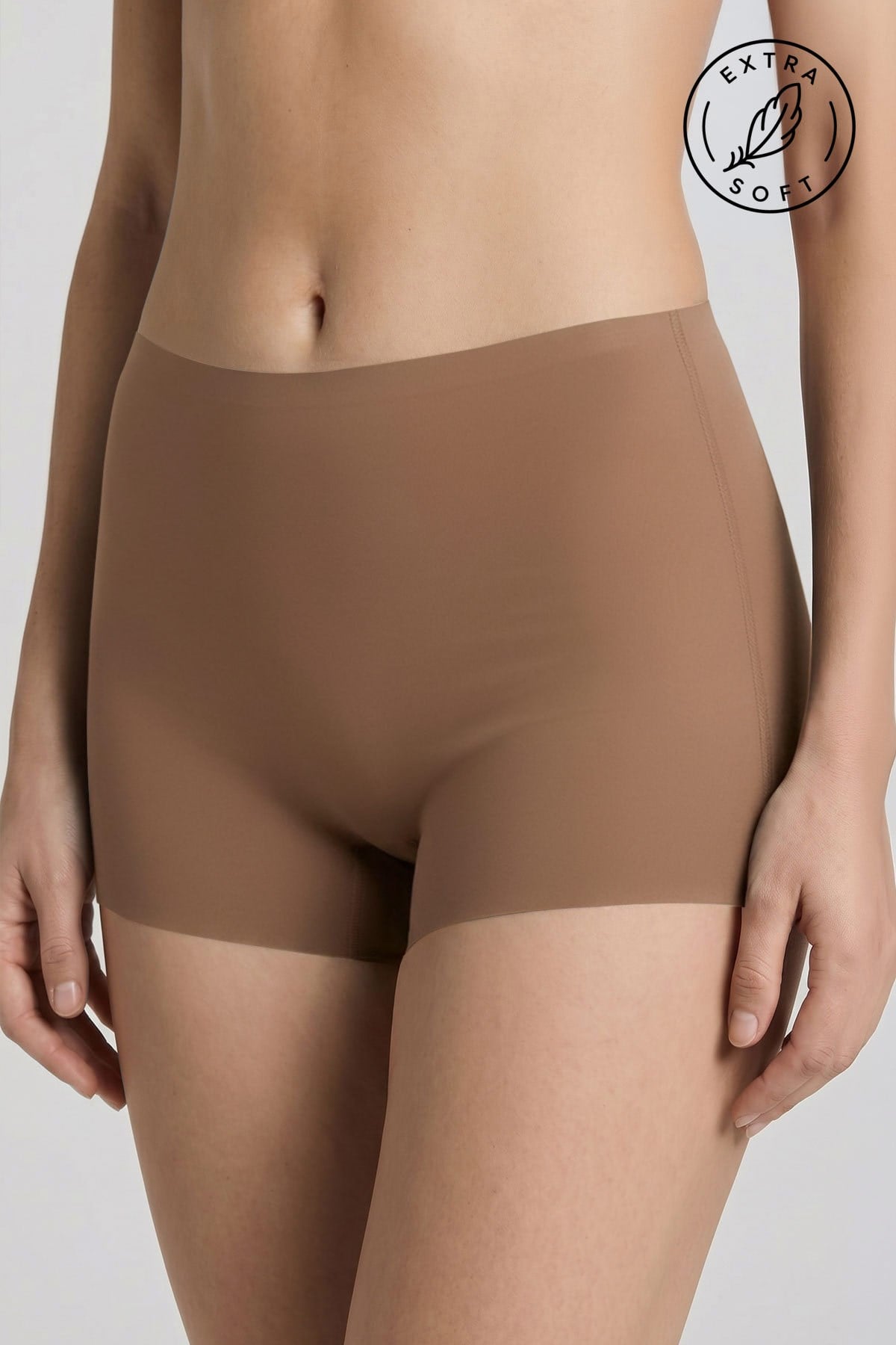 Mısırlı Lazer Kesim Shorty Koyu Ten