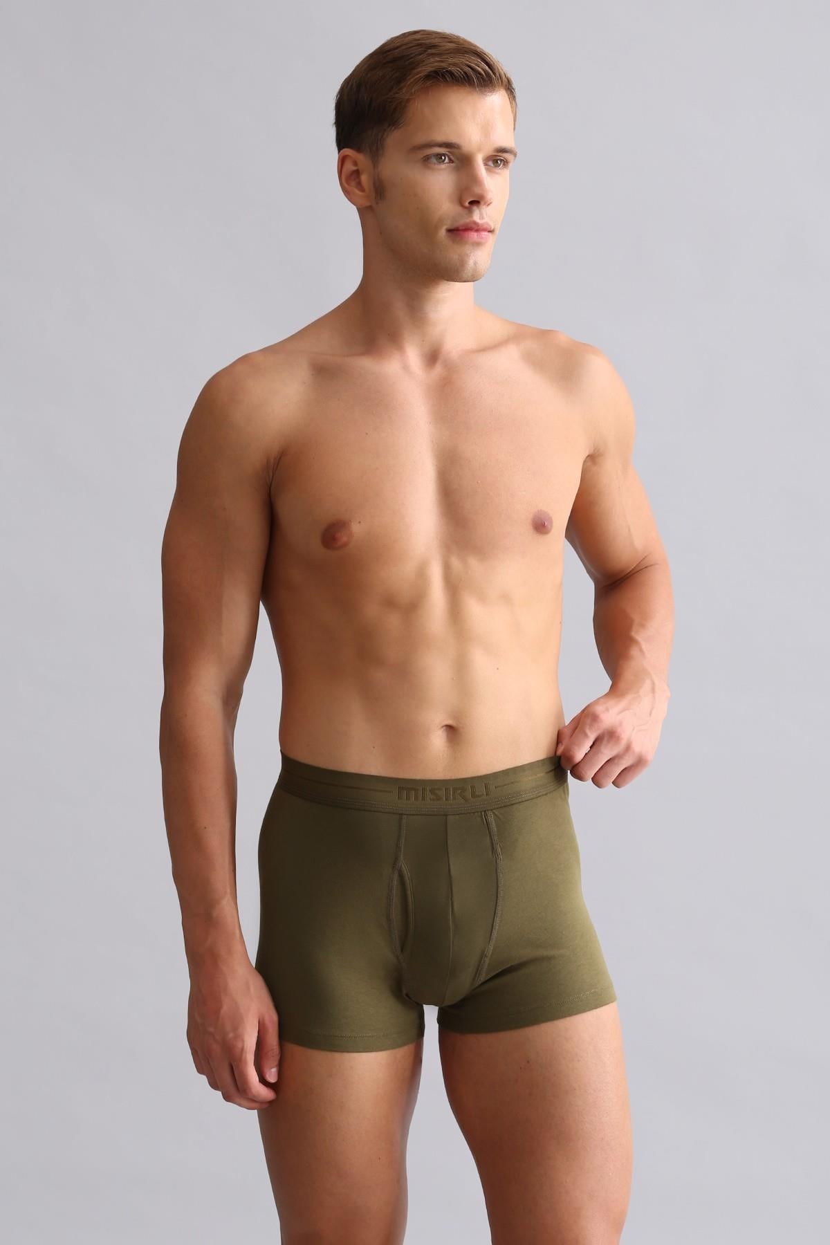 Mısırlı Modal by TENCEL SPARTACUS PLUS PERFORMANCE Boxer Koyu Haki