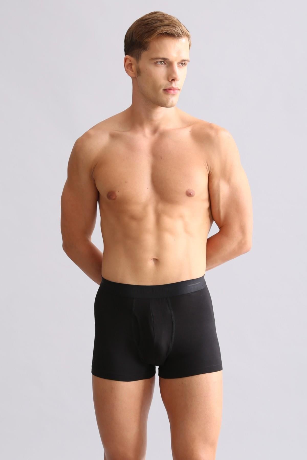 Mısırlı Modal by TENCEL SPARTACUS PLUS PERFORMANCE Boxer Siyah