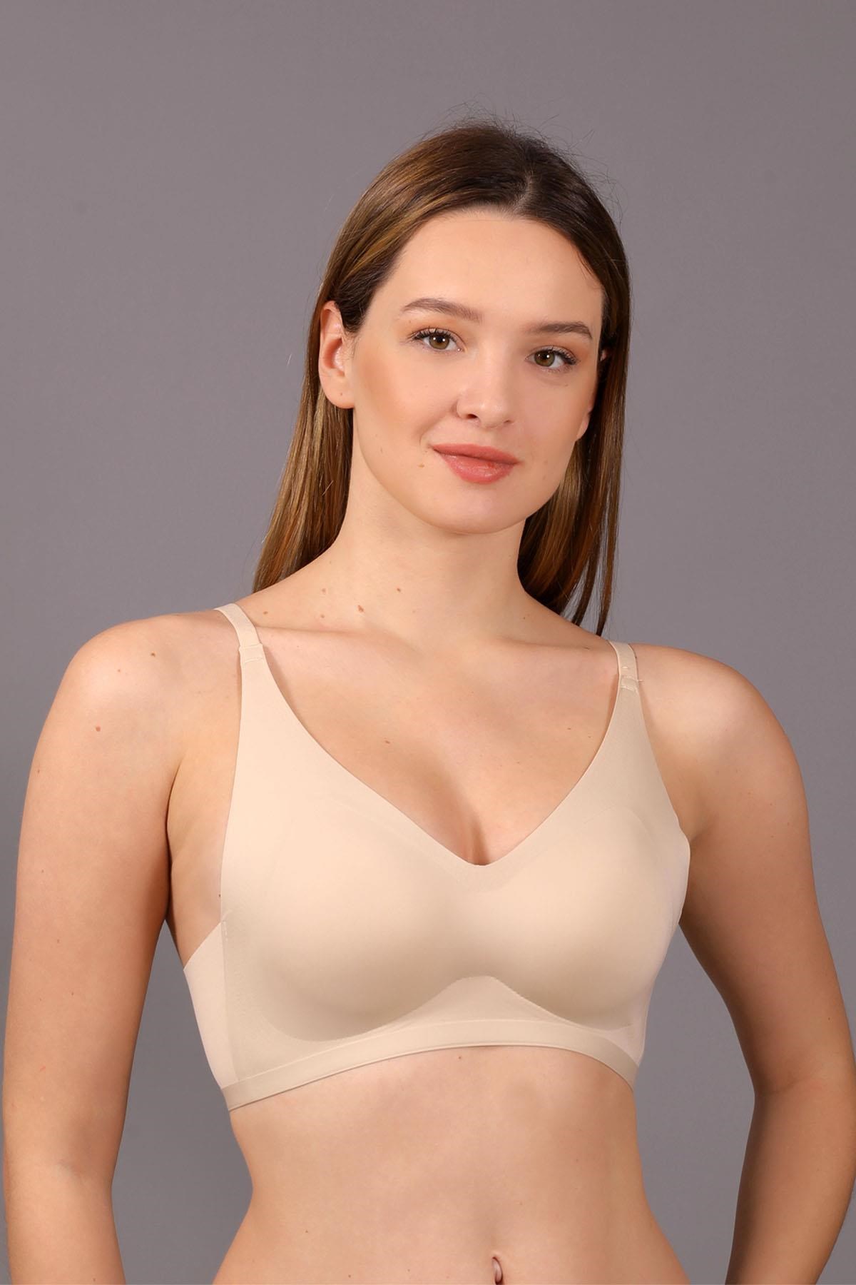 Mısırlı New Bra Balensiz Hayalet Bralet Sütyen Ten
