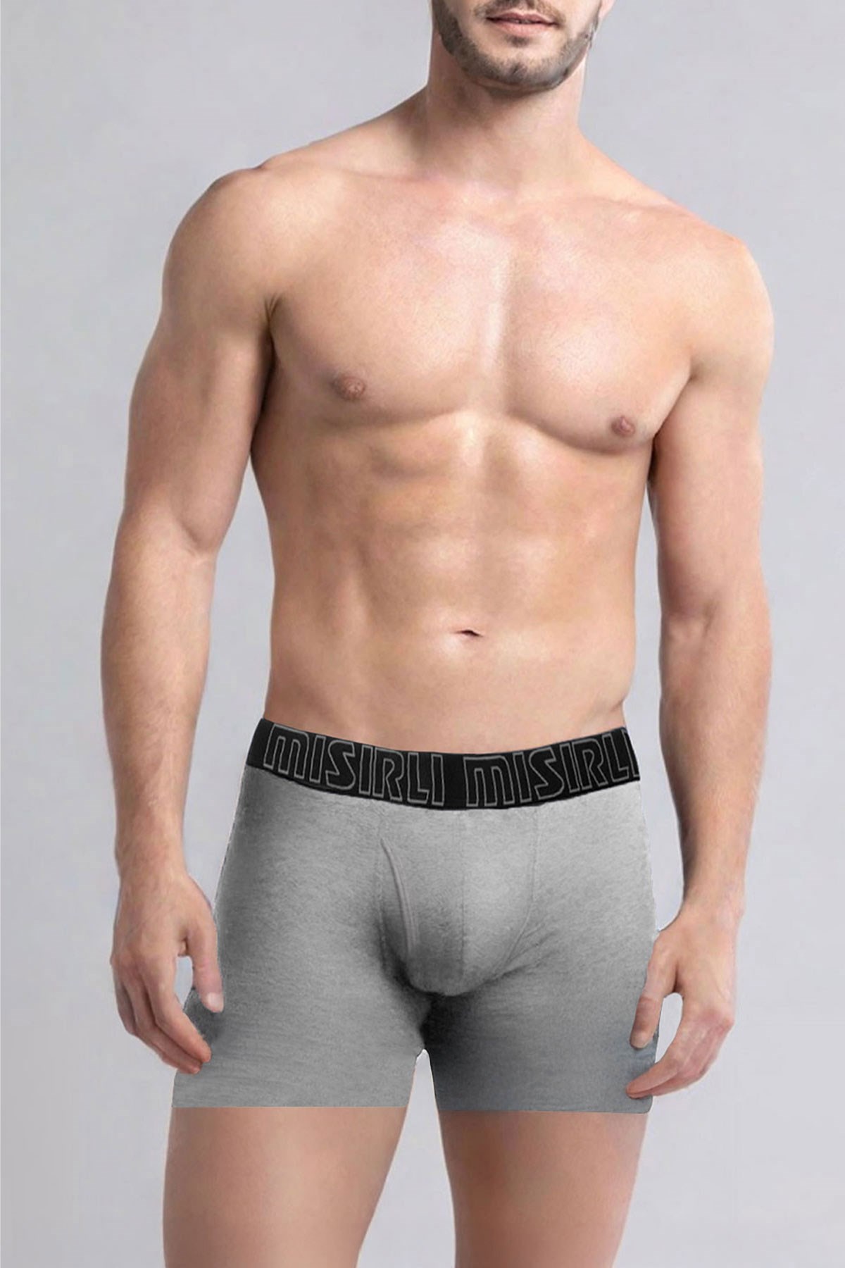 Mısırlı SPARTACUS PERFORMANCE Pamuklu Long Boxer Gri