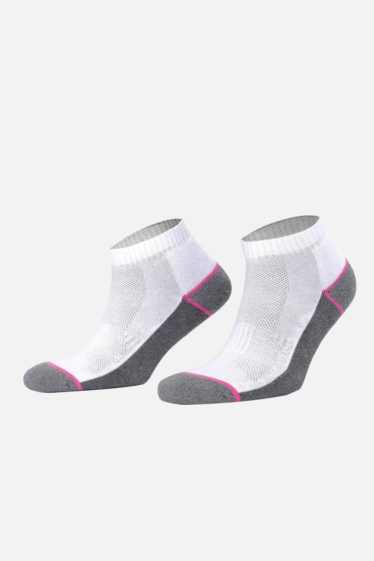 Mısırlı Unisex Coolmax Tekli Havlu Kısa Konç Çorap Gri