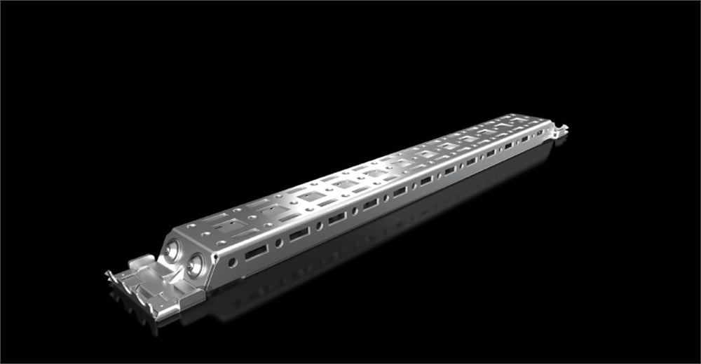2394350 SZ İç montaj rayı, AX, D:350mm, 4'lü pk