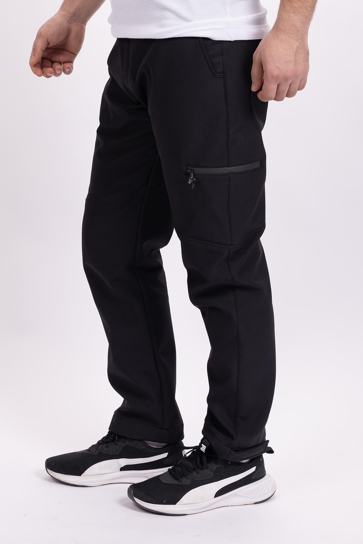 hugluoutdoorSiyah Softshell Pantolon