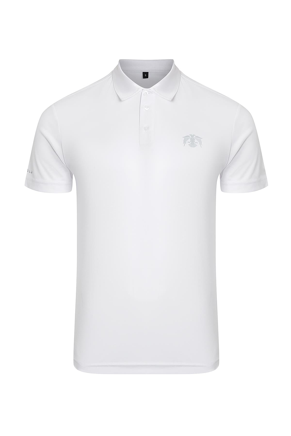 hugluoutdoorHuğlu Outdoor Polo Yaka Beyaz T-Shirt