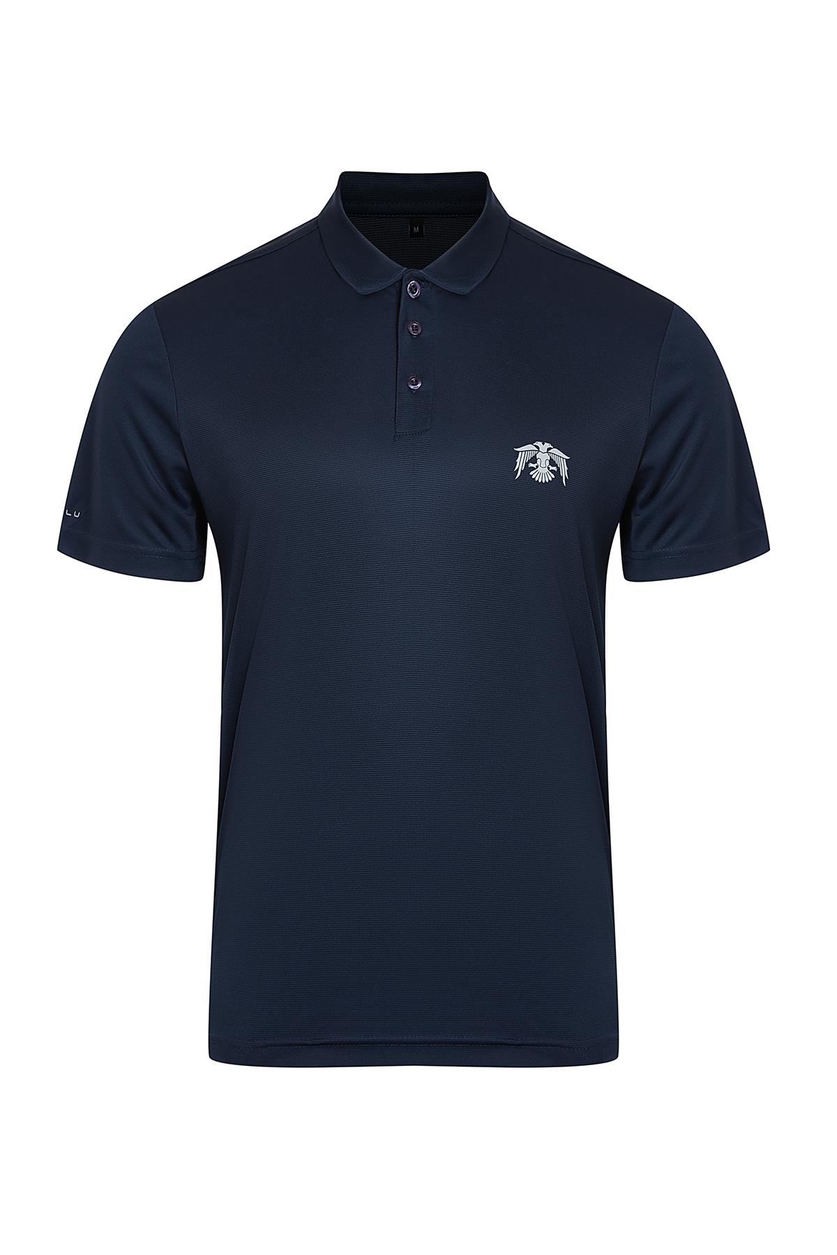 hugluoutdoorHuğlu Outdoor Polo Yaka Lacivert T-Shirt