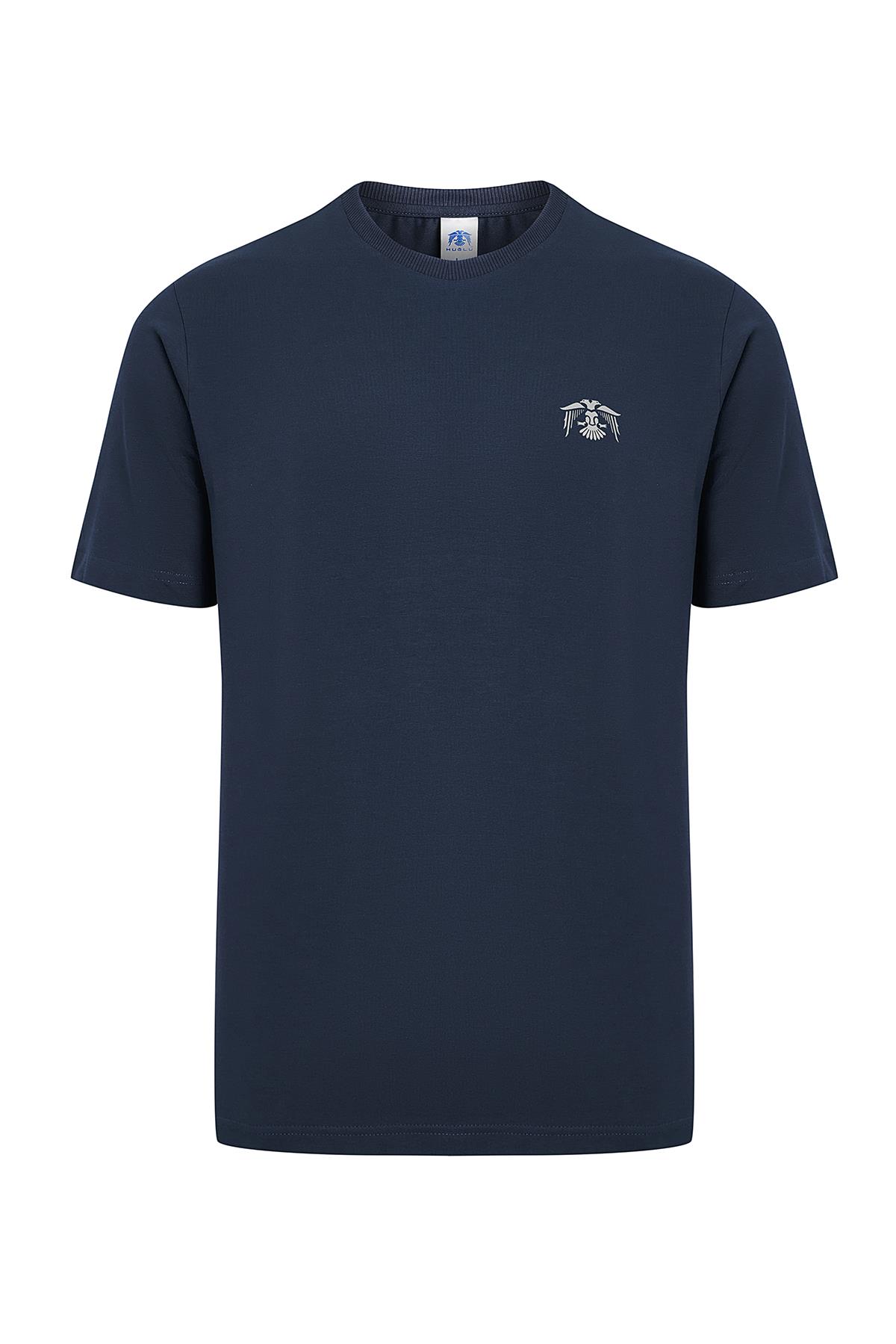 hugluoutdoorLacivert Basic T-Shirt