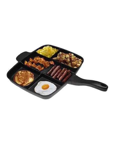Huğlu OutdoorGranit döküm 5 gözlüğü tava