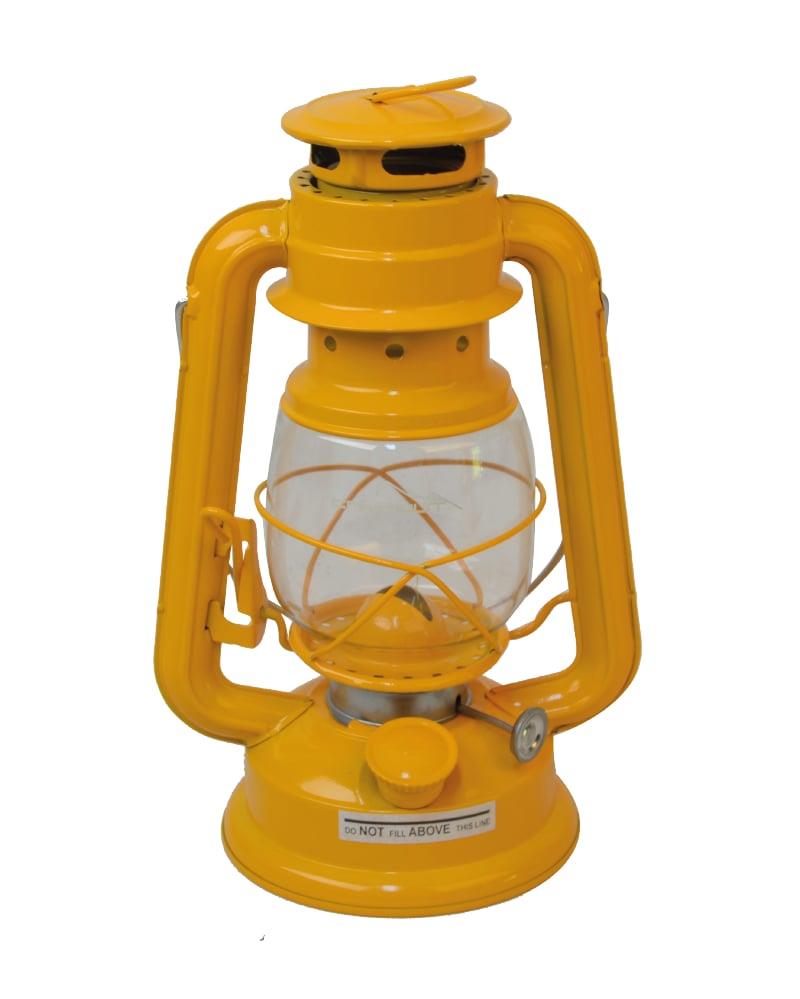 Huğlu OutdoorKlasik Gaz Yağı Lambası Büyük Sarı