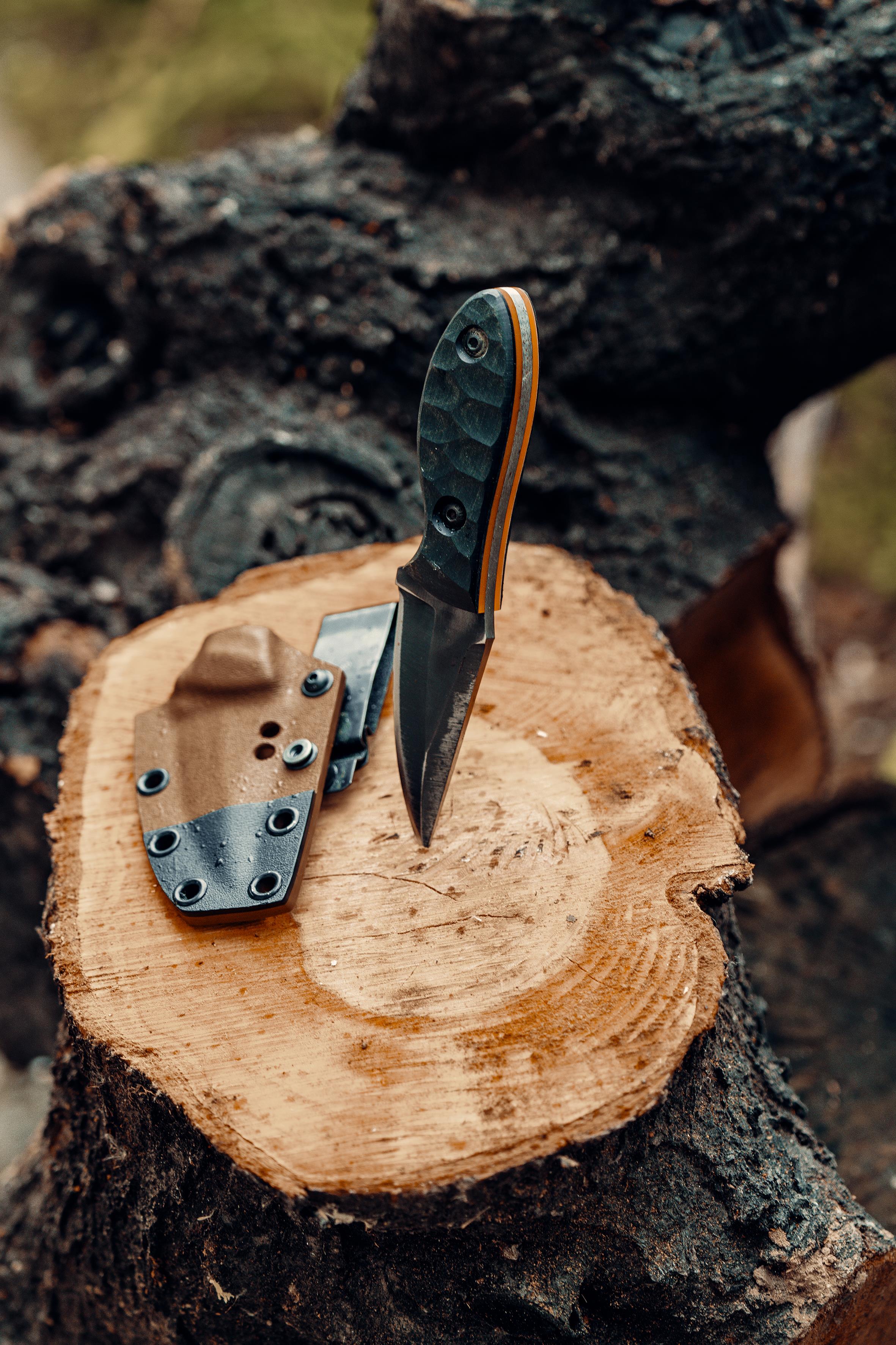 Huğlu OutdoorÇELİK D2 EDC KOMPAKT KABZELİ