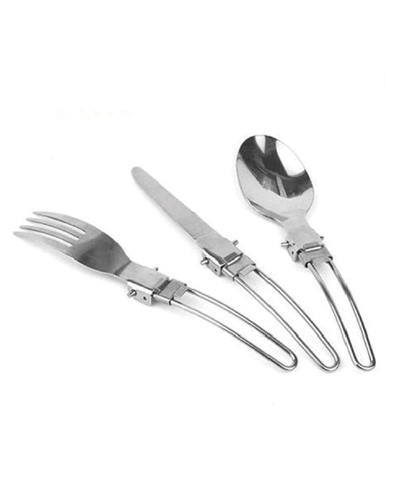 Huğlu OutdoorKatlanır Kaşık-Çatal-Bıçak